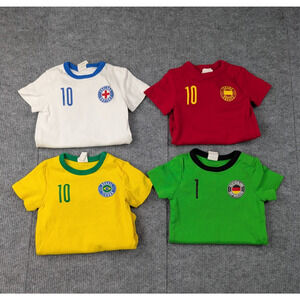 H&M One Piece Baby 12M Soccer Football Sports Brasil Espana England Deutschland